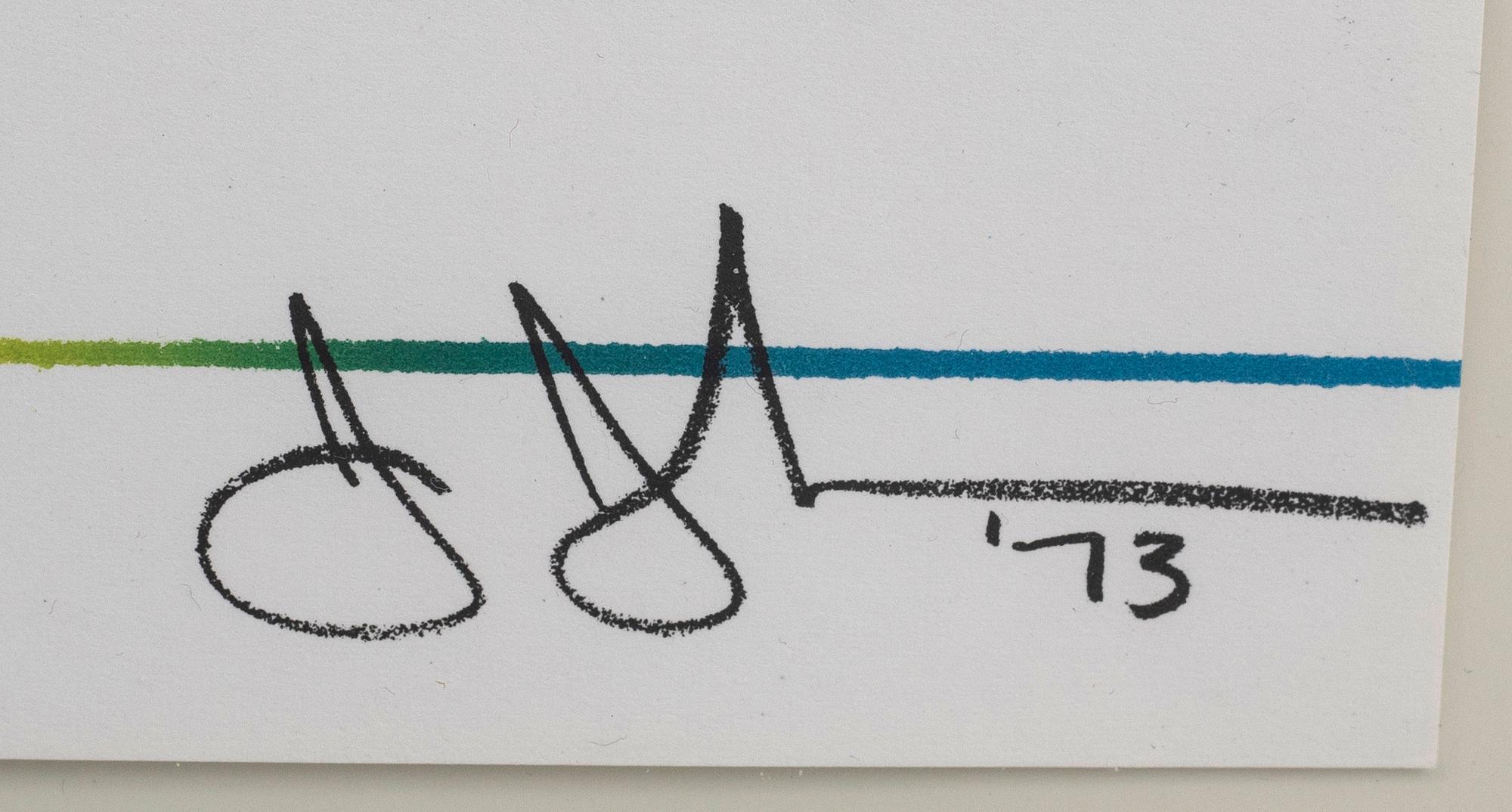 Jasper Johns, ”Cup two Picasso” -73.