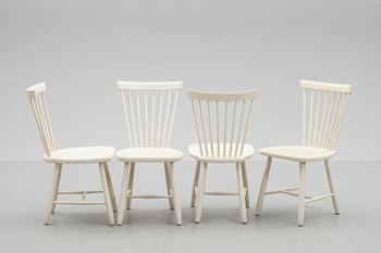 STOLAR, 4 st, "Lilla Åland", Carl Malmsten, 1900-talets andra hälft.