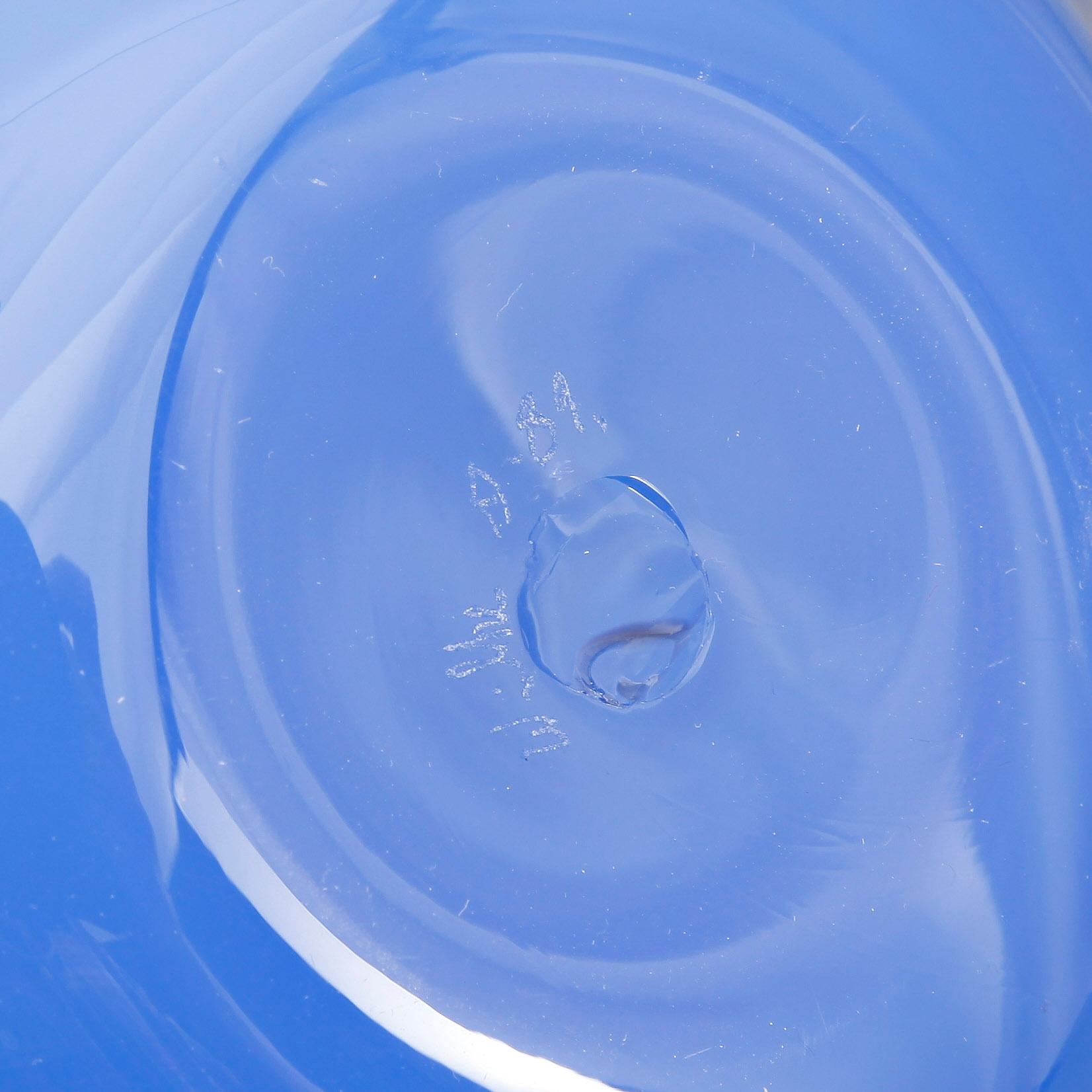 SKÅL, glas, Wilke Adolfsson, signerad och daterad -86.