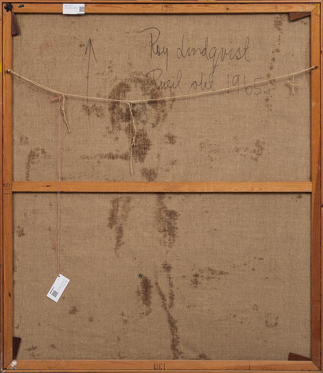 ROY LINDQVIST, signerad och daterad Rueil 1965.