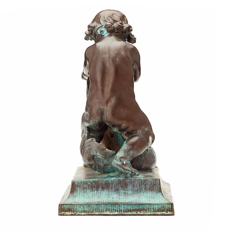 Alfred Ohlson, fontänskulptur, Otto Meyer Eftr Fud 1927, "Herkulesbarnet".