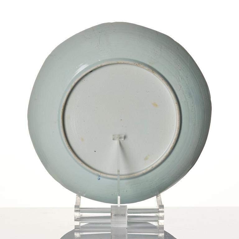 Eleven pieces of porcelain, China, Qing dynasty, Qianlong (1736-95).