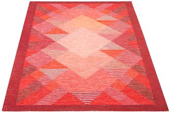 Anna-Johanna Ångström, an 'Aniara' flat weave carpet, signed, Sweden, c. 232 x 168 cm.