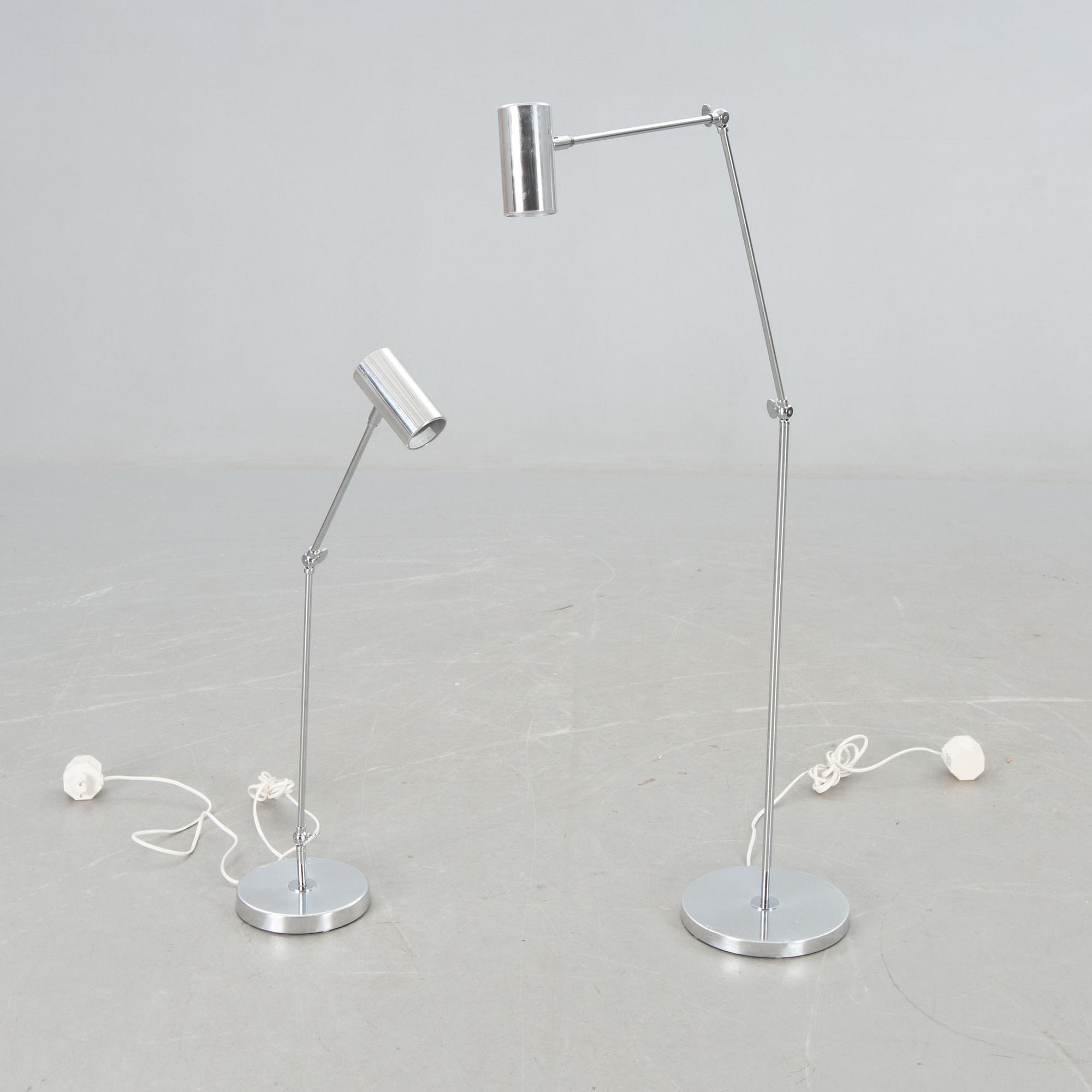 LAMPOR, 1+1+2 delar, Bergboms Scanlight, 1980-tal.
