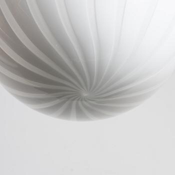 Taklampa, troligen Murano, Italien.