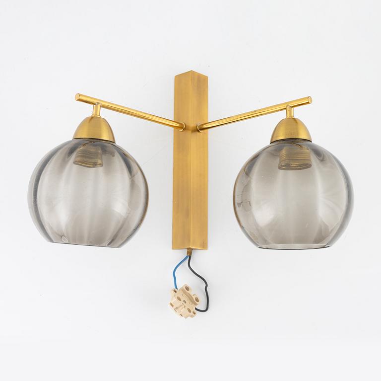 Holger Johansson, Westal, Bankeryd, probably. A wall light, second half of the 20th Century.
