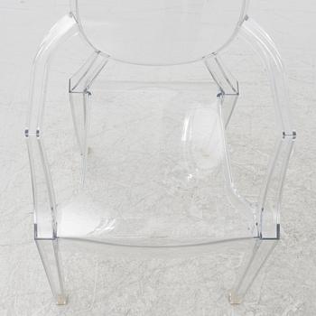 Philippe Starck, six 'Louis Ghost' armchairs, Kartell.