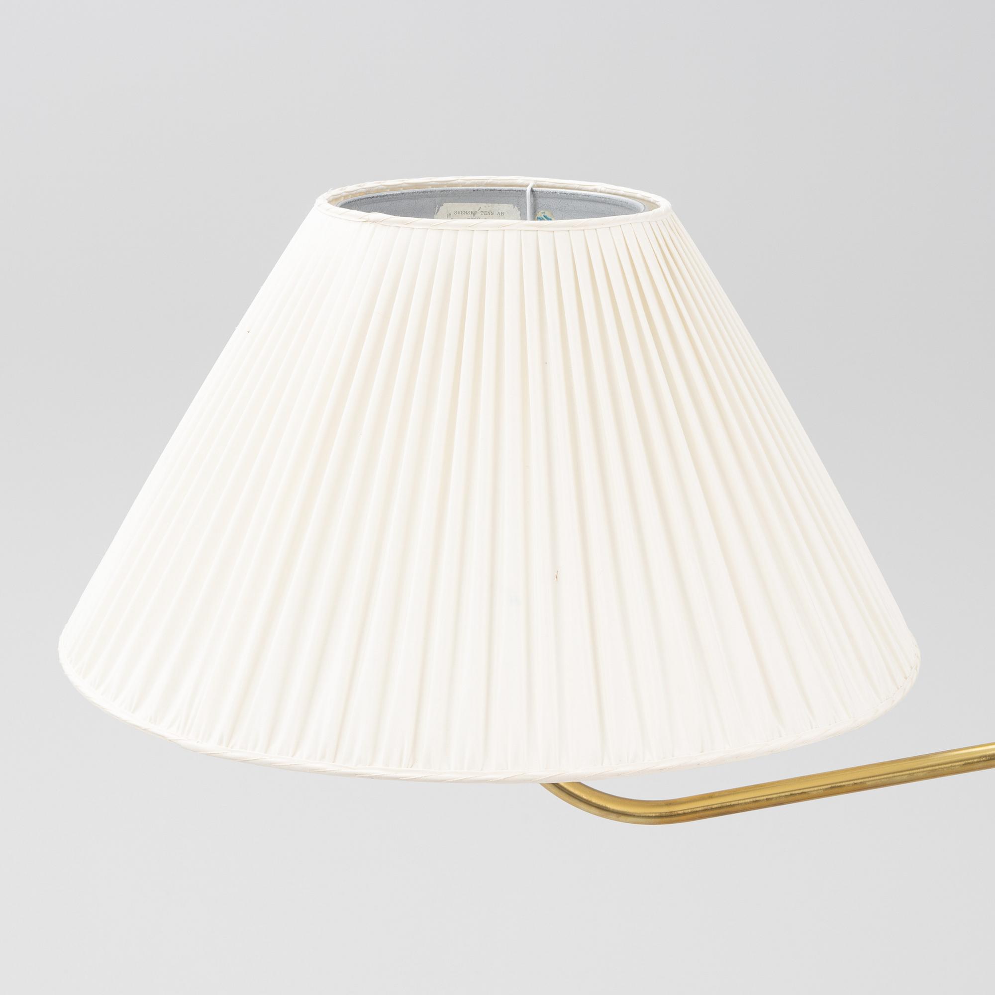 Josef Frank, a model 2368 floor lamp, Svenskt Tenn, Sweden.