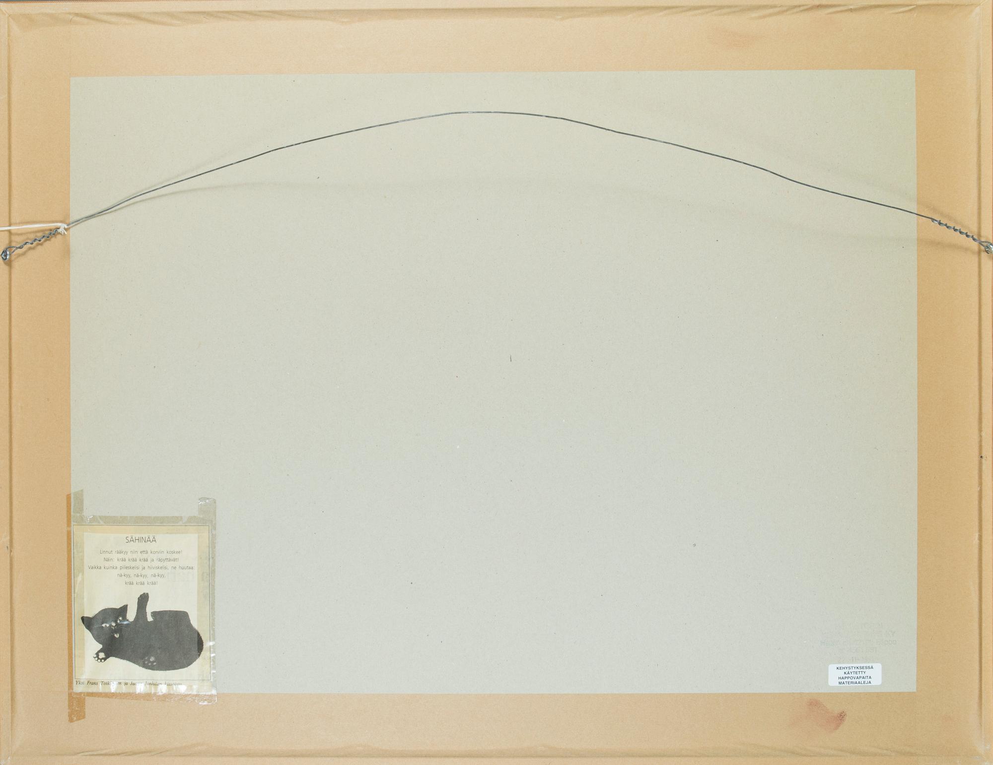 Frans Toikkanen, "Sähinää".