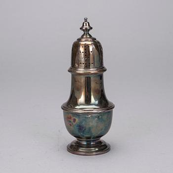 SOCKERRUSKA, sterlingsilver, Maple & co, London, England 1900-tal. Vikt 307,5 g.