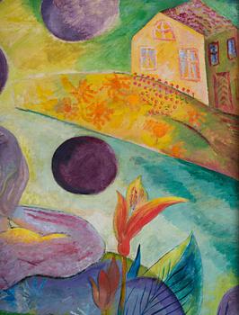 Isaac Grünewald, "Den Flygande Holländaren" (Soluppgång).