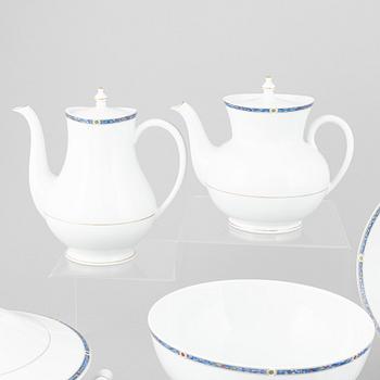 A 78 piece porcelin 'Châtelaine Bleu' dinner service, and 24 piece 'Lazuli, 'Haviland, Limoges, France.
