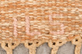 Rölakan rug signed ILS, approximately 233x168 cm.