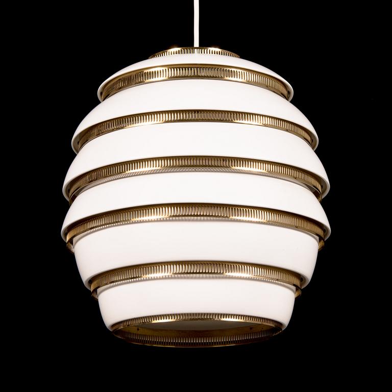 Alvar Aalto, taklampa, modell A332, "Bikupa", Valaistustyö.