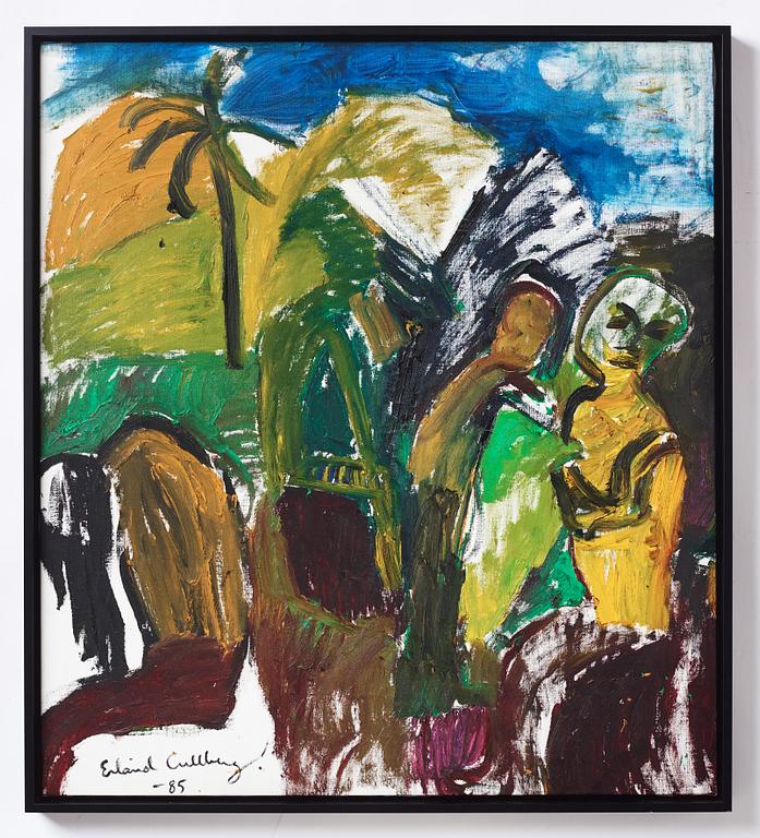 Erland Cullberg, Figures and palm.