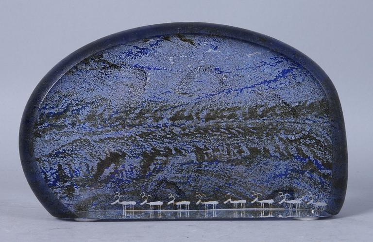 GLASBLOCK, Göran Wärff, Kosta.