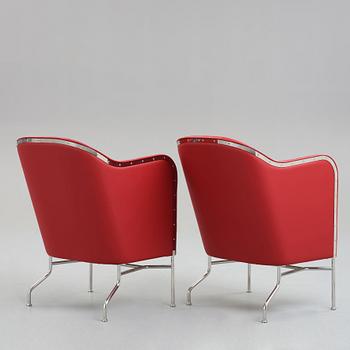 Mats Theselius, a pair of "Star" easy chairs for Källemo, Sweden post 2009.