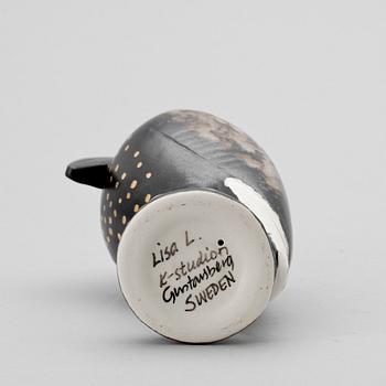 FIGURIN, stengods, Lisa Larson, Gustavsberg, sign.