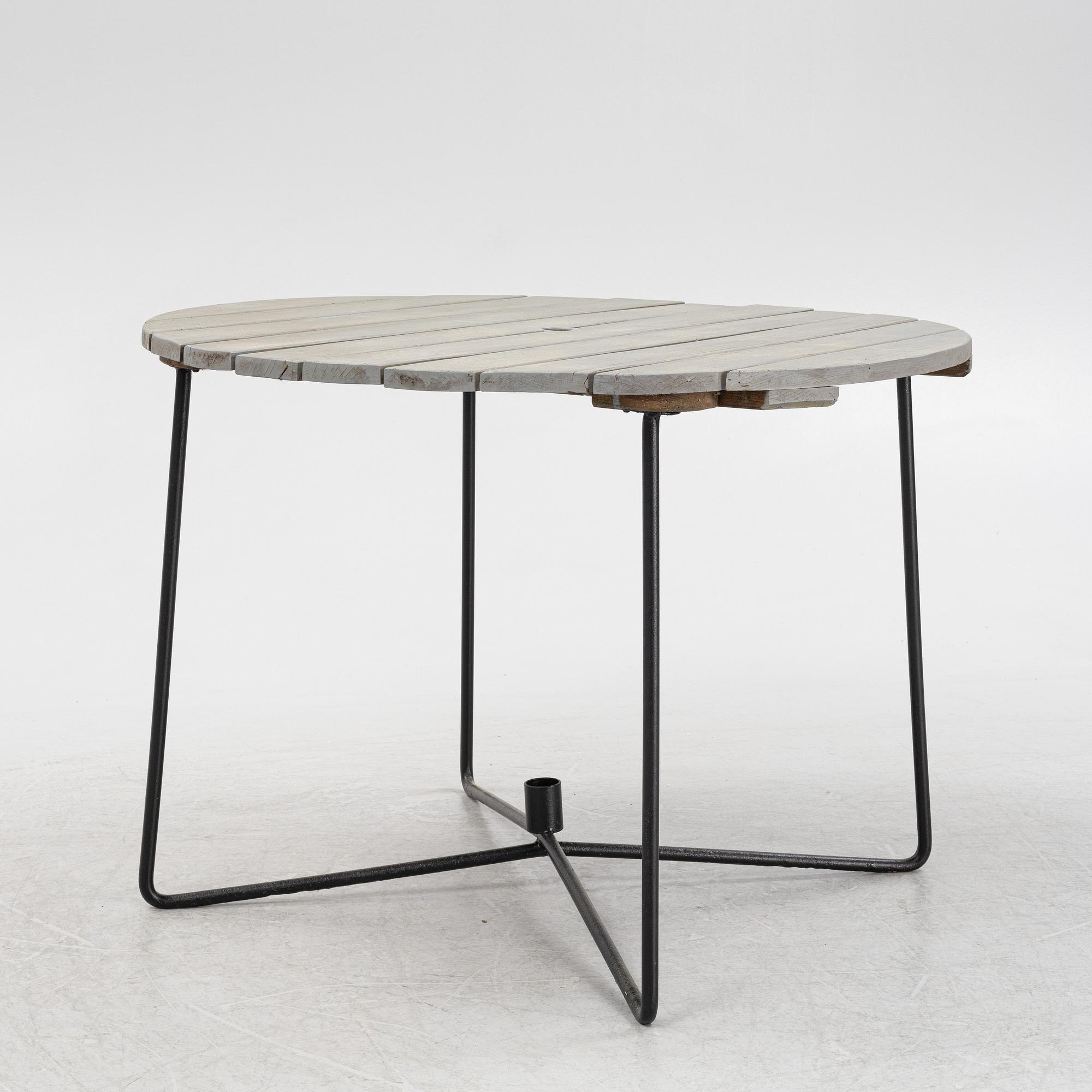 Grythyttan, a garden table, second half of the 20th Century.