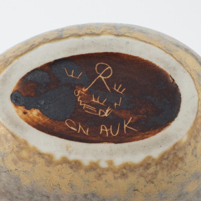 Gunnar Nylund, vas samt skål, stengods, Rörstrand.