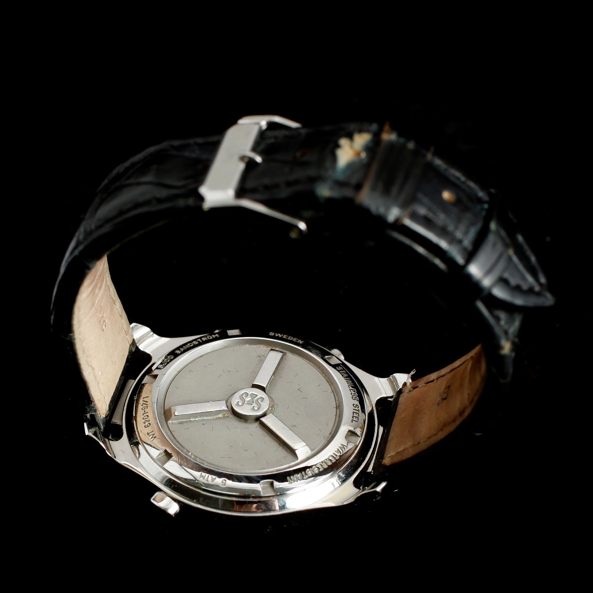 ARMBANDSUR, Sjöö Sandström, Chronolink Worldtimer UTC.