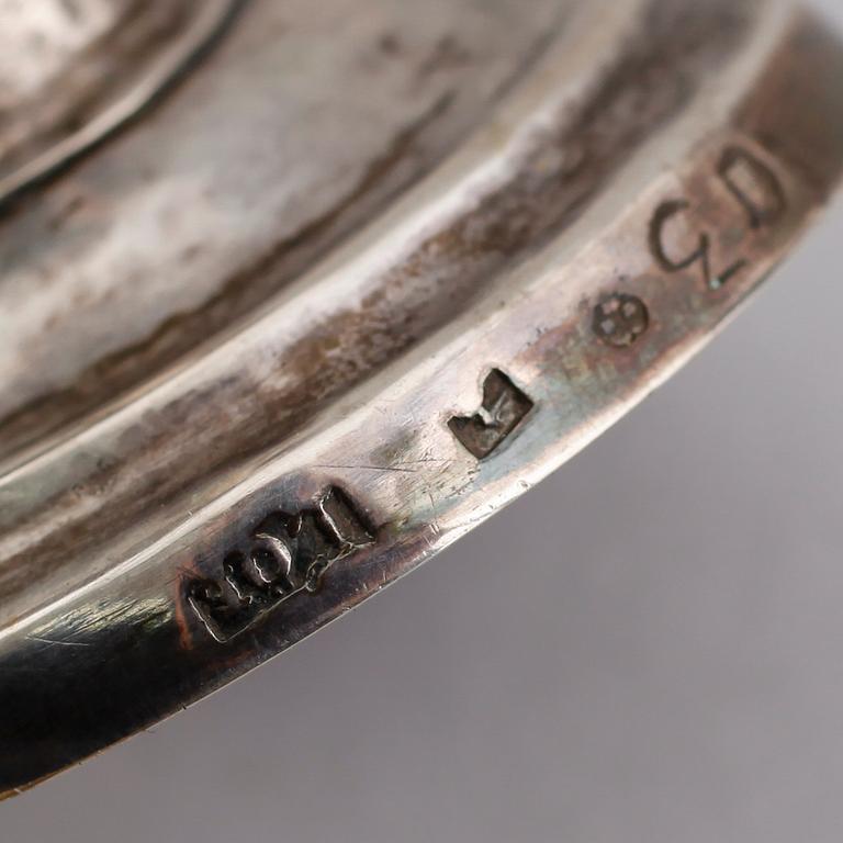 KALK, silver, Lars Öberg, Eskilstuna 1812. Vikt ca 47 gram.