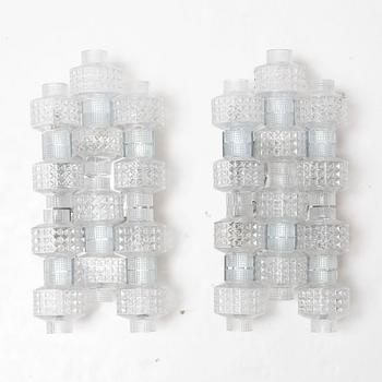 Gert Nyström, a pair of 'Festival' wall lamps, Fagerhults Belysning, second half of the 20th Century.