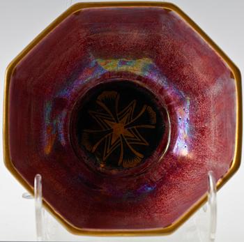 SKÅL, porslin, Josef Ekberg, Gustavsberg. Dat 1929.