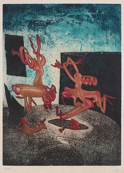 Roberto Matta, 'La danse de la mort'.