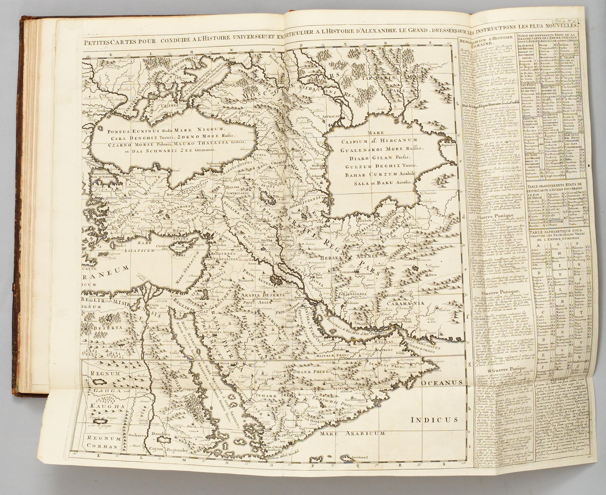 BOOK. ATLAS HISTORIQUE. Volume 4, Chapters four to seven only.