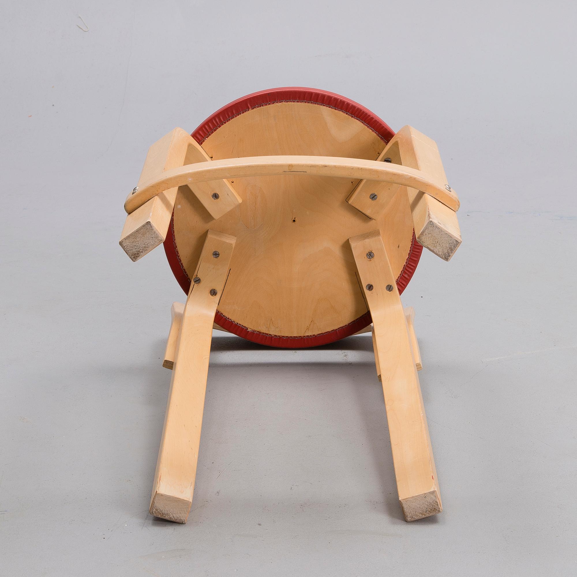 ALVAR AALTO, barstol, modell K 65, Artek, 1960-70-tal.
