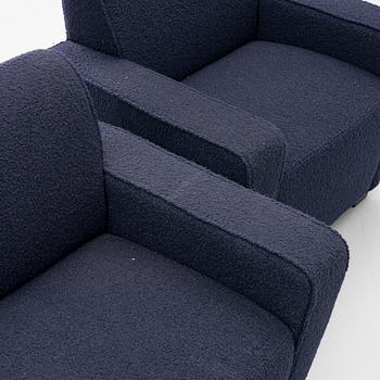 Fredrik Carlström, a pair of "Josefina" armchairs, Austere.
