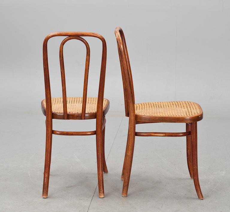 STOLAR,  ett par, Thonet, 1900-talets första hälft.