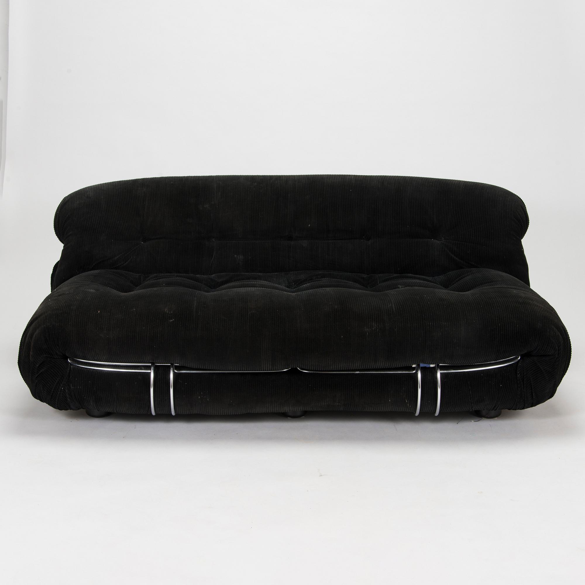 Arfa Scarpa & Tobia Scarpa, soffa, "Soriana", Cassina, Italien. Formgiven 1970.