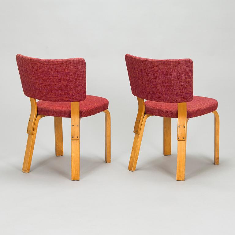 Alvar Aalto, A set of five mid-20th century '69' chairs for O.Y. Huonekalu- ja Rakennustyötehdas A.B.