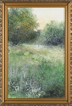 INGE PETTERSSON, olja på duk, signerad.