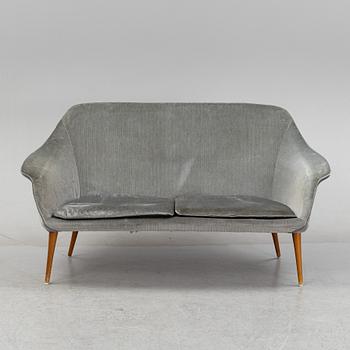 A sofa and easy chair, 'Tonga 48', Nordiska Kompaniet, 1950's.