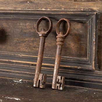Cabinet, late Baroque, second half of the 18th century.