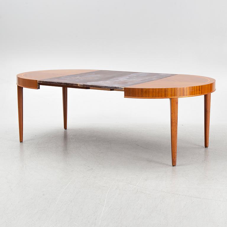 Dining table, mid-20th century.