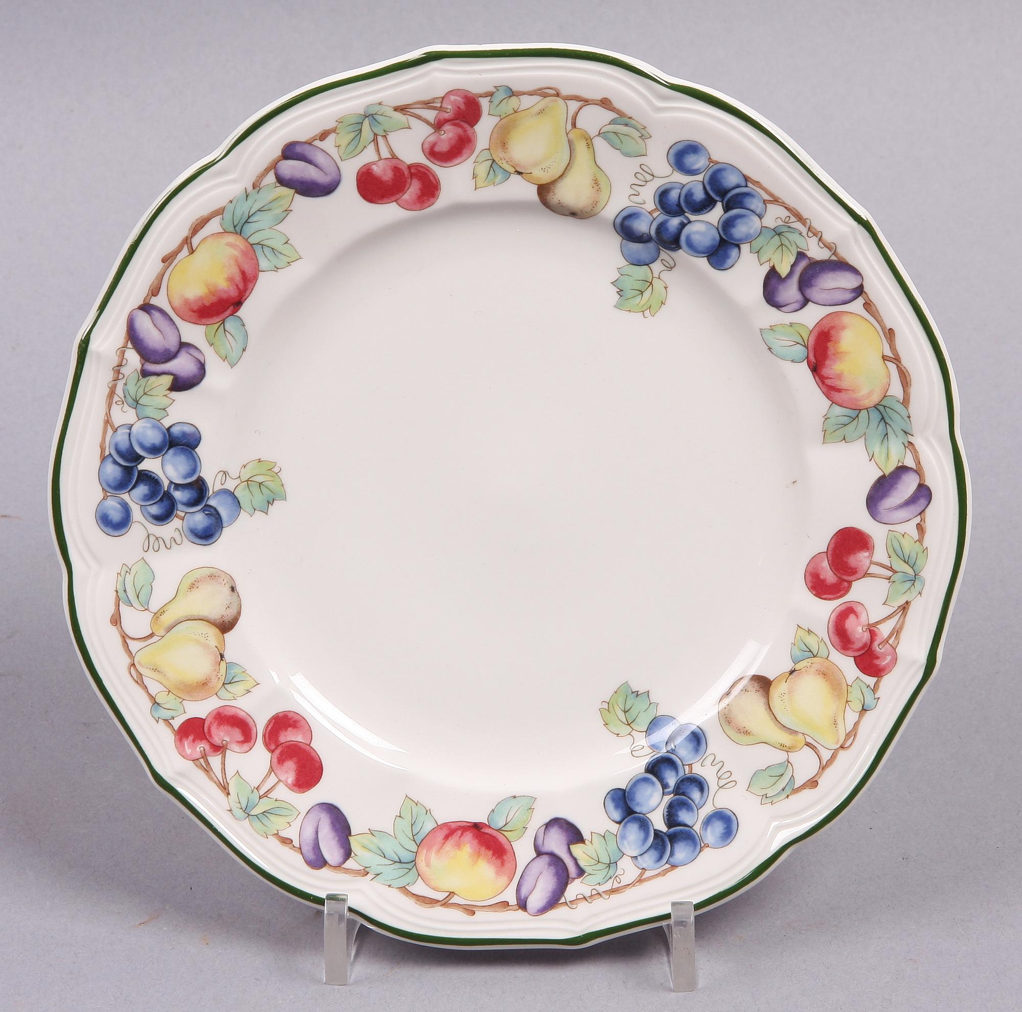 ASSIETTER, 11 st, porslin, "Melina", Villeroy & Bosch.