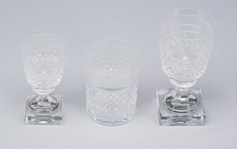 GLASSERVIS, 20 delar. "Kent", Elis Bergh, 1900-tal.