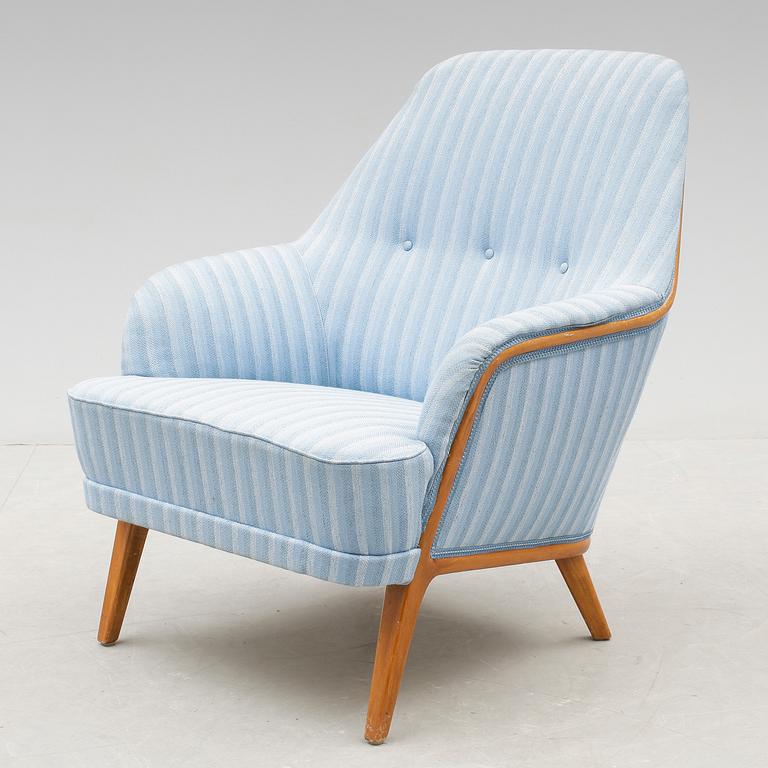 FÅTÖLJ, Bertil Fridhagen för Bodafors, 1950-tal.