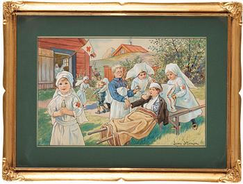 Jenny Nyström, "Röda korset".