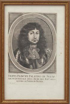 KOPPARSTICK, 3 st, 1600/1700-tal.