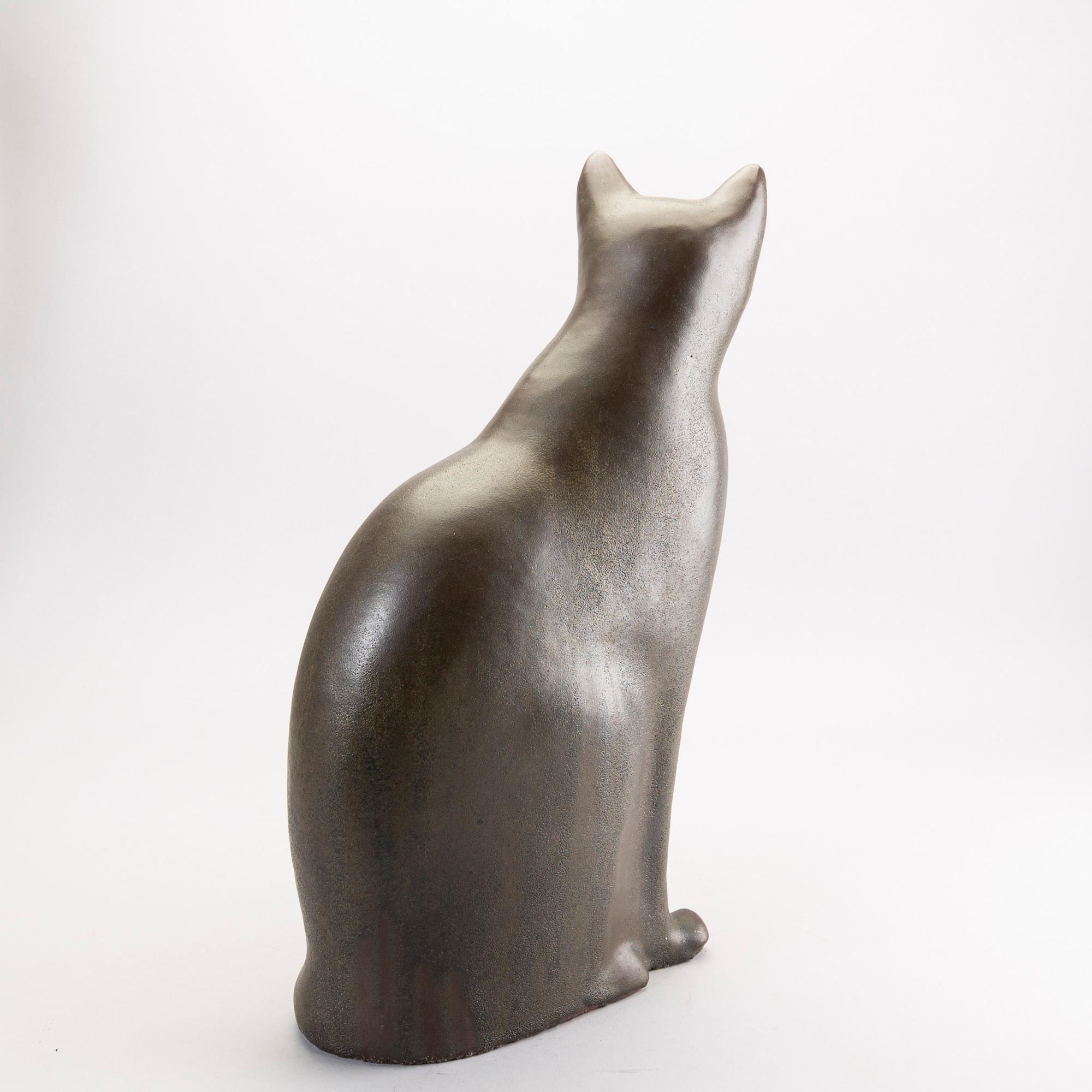 Ulla Kraitz, skulptur glaserat stengods.