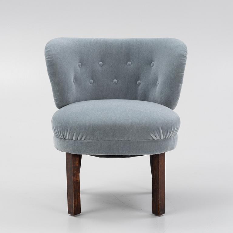 A Danish Easy Chair, mid 20th century.