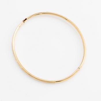 Bangle, 18K gold, Italy.