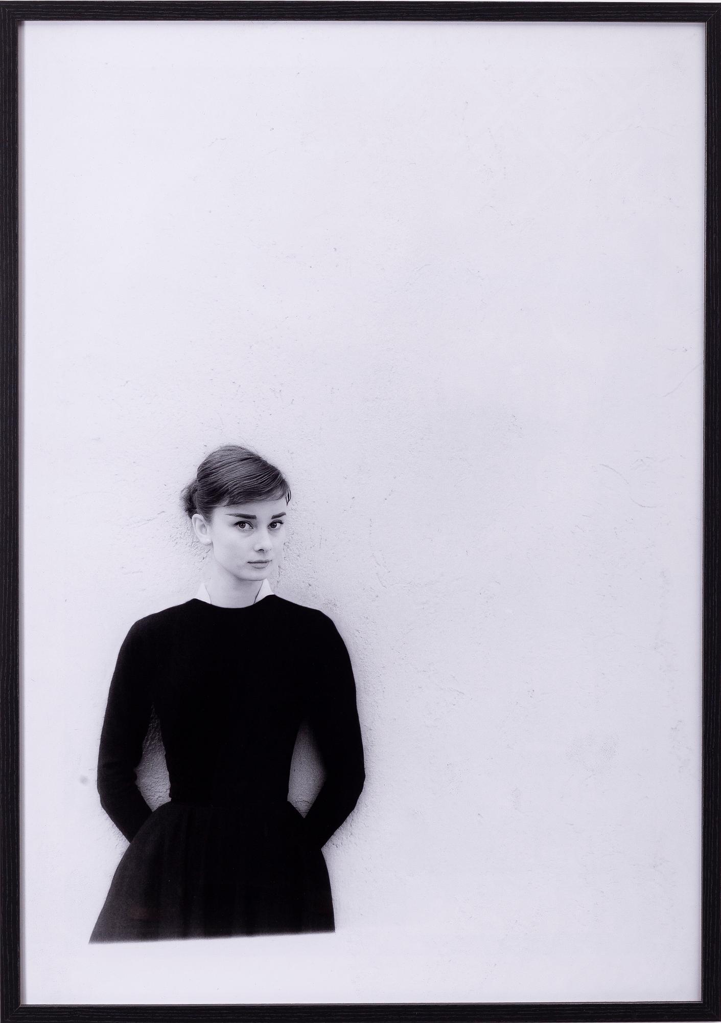 Per-Olow Anderson, "Audrey Hepburn photographed on the set for War and Peace, 1955.".