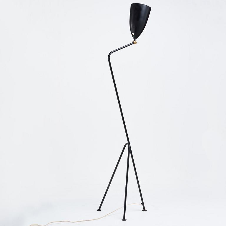 Greta Magnusson Grossman, golvlampa, "G-33" (Grasshopper), Bergboms, Malmö 1950-tal.