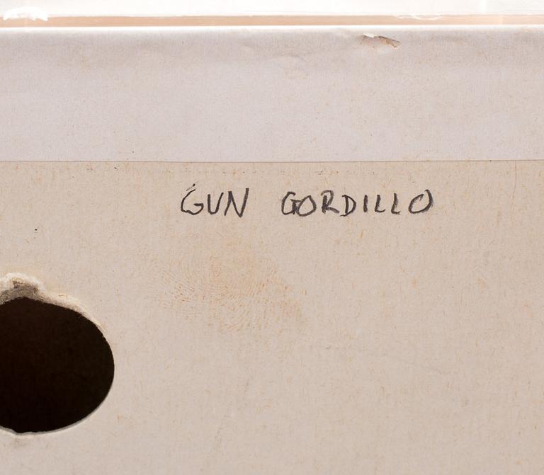 GUN GORDILLO, blandteknik, signerad.